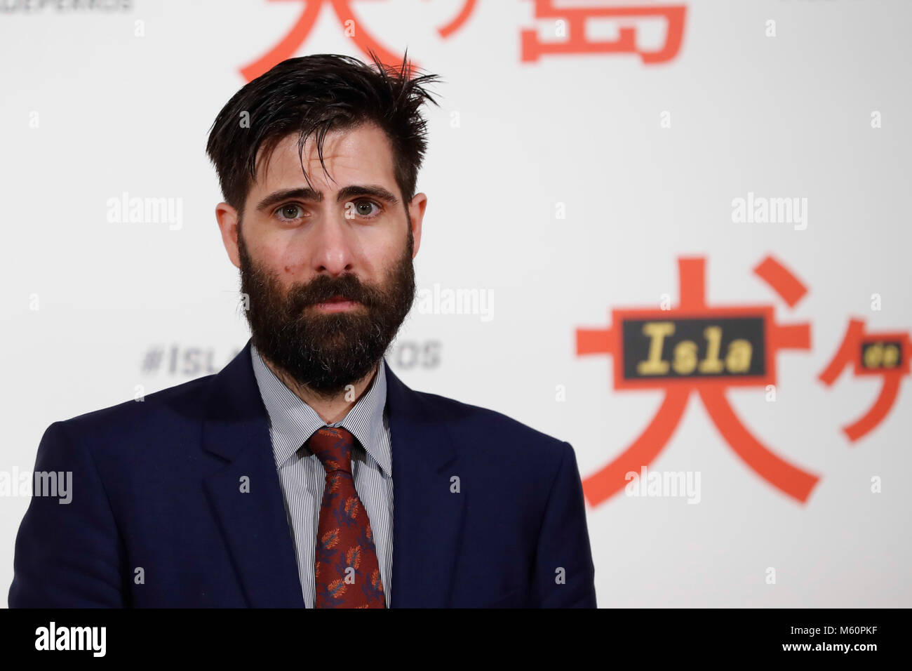 Actor Jason Schwartzman At Photocall Of Isle Of Dogs In Madrid On Tuesday 27 February 2018 Stock Photo Alamy