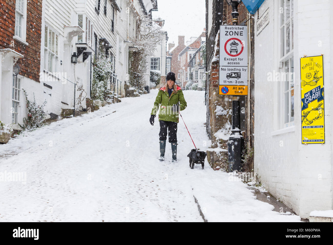 Rye east sussex snow hi-res stock photography and images - Alamy