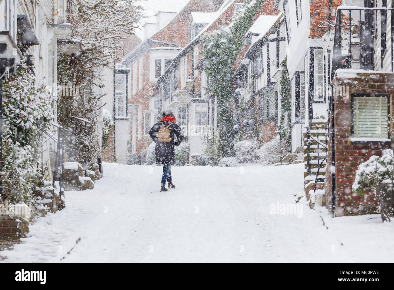 Rye east sussex snow hi-res stock photography and images - Alamy