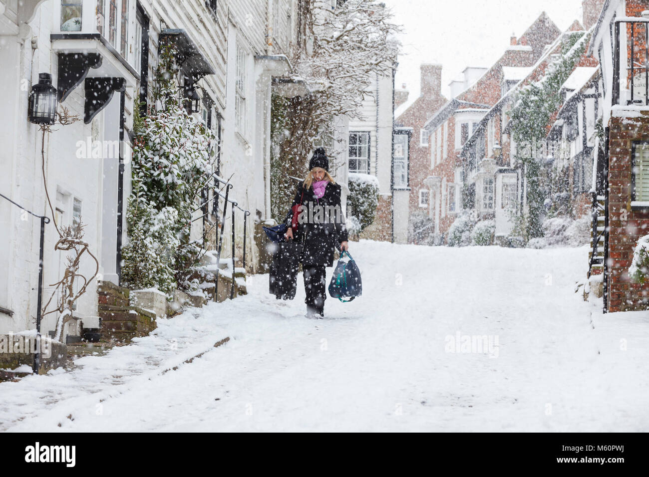 Rye east sussex snow hi-res stock photography and images - Alamy