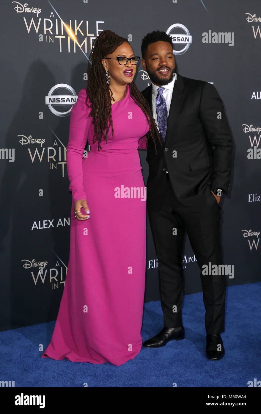 LOS ANGELES, CA - FEBRUARY 26: Ava DuVernay, Ryan Coogler, at A Wrinkle In Time Premiere at El Capitan theater in Los Angeles, California on February 26, 2018. Credit: Faye Sadou/MediaPunch Stock Photo