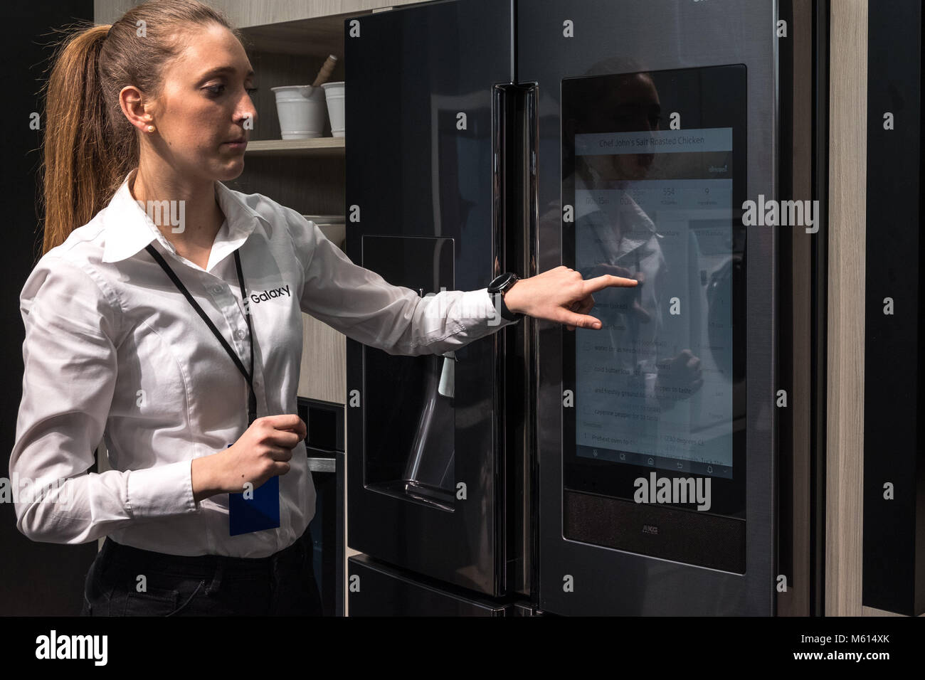 Refrigerator Control Panel Stock Photo - Alamy