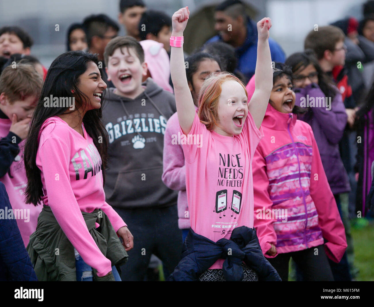 Pink t-shirt day 2018 deals