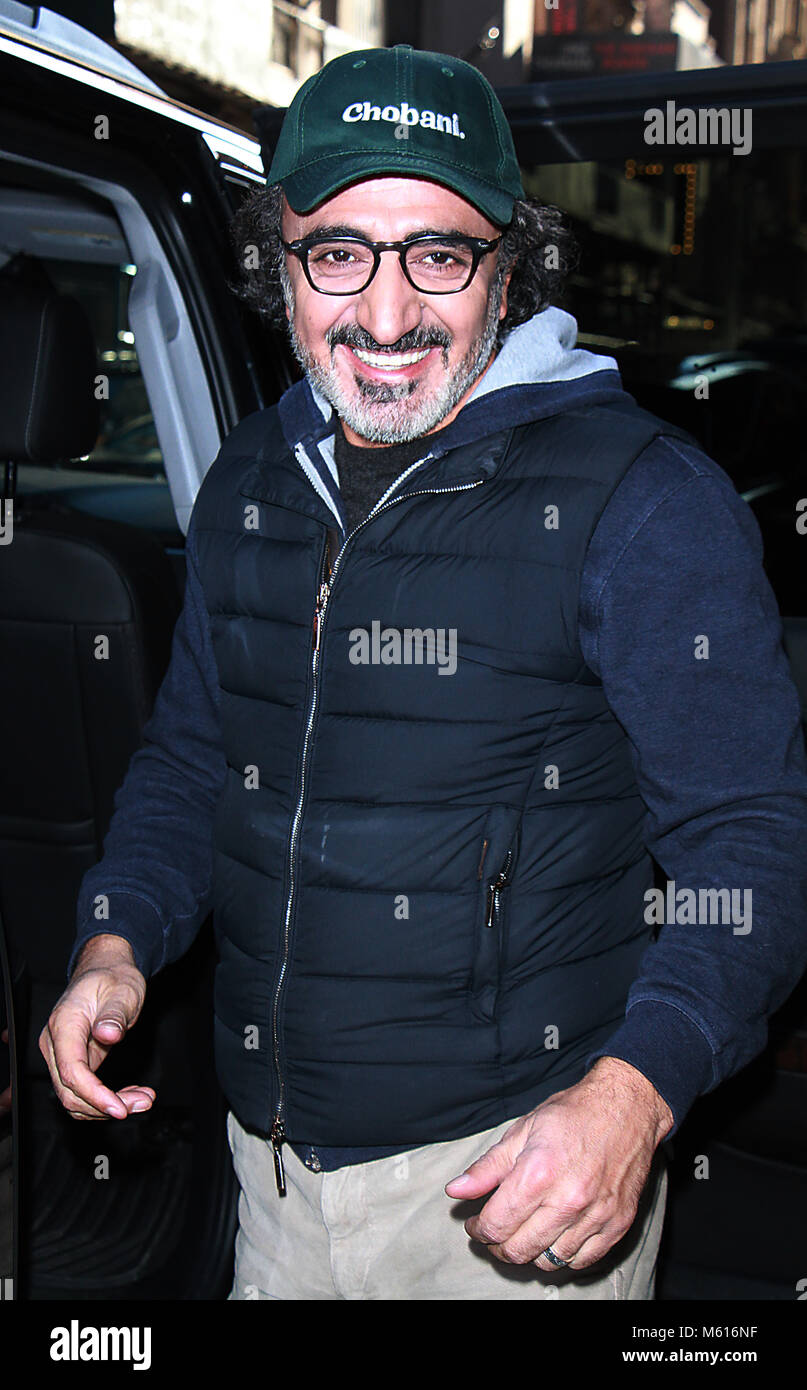 NEW YORK, NY February 27 Hamdi Ulukaya of CEO Chobani Yogurt at Good