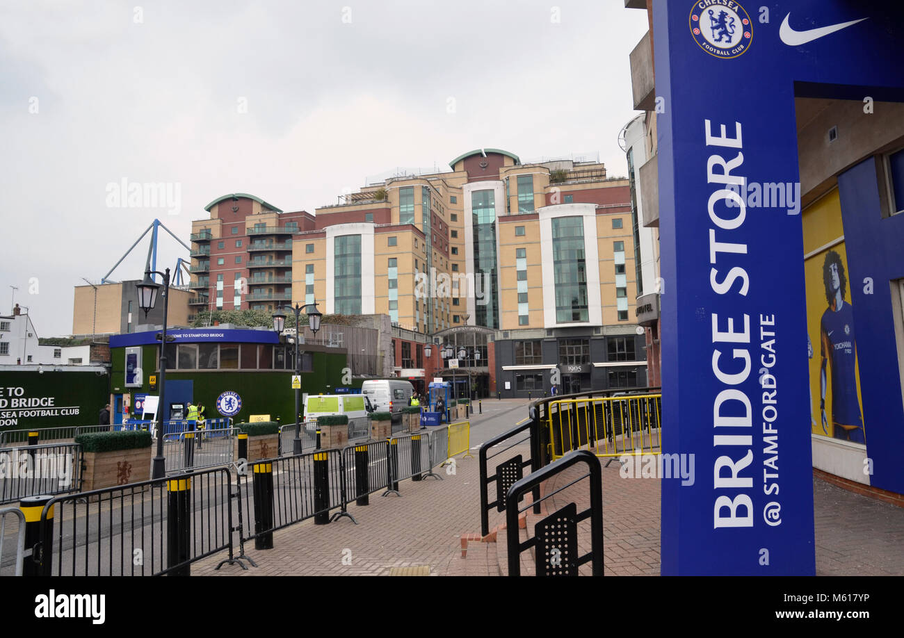 Press room, Chelsea Football Club, Stamford Bridge, Chelsea, London,  England Stock Photo - Alamy