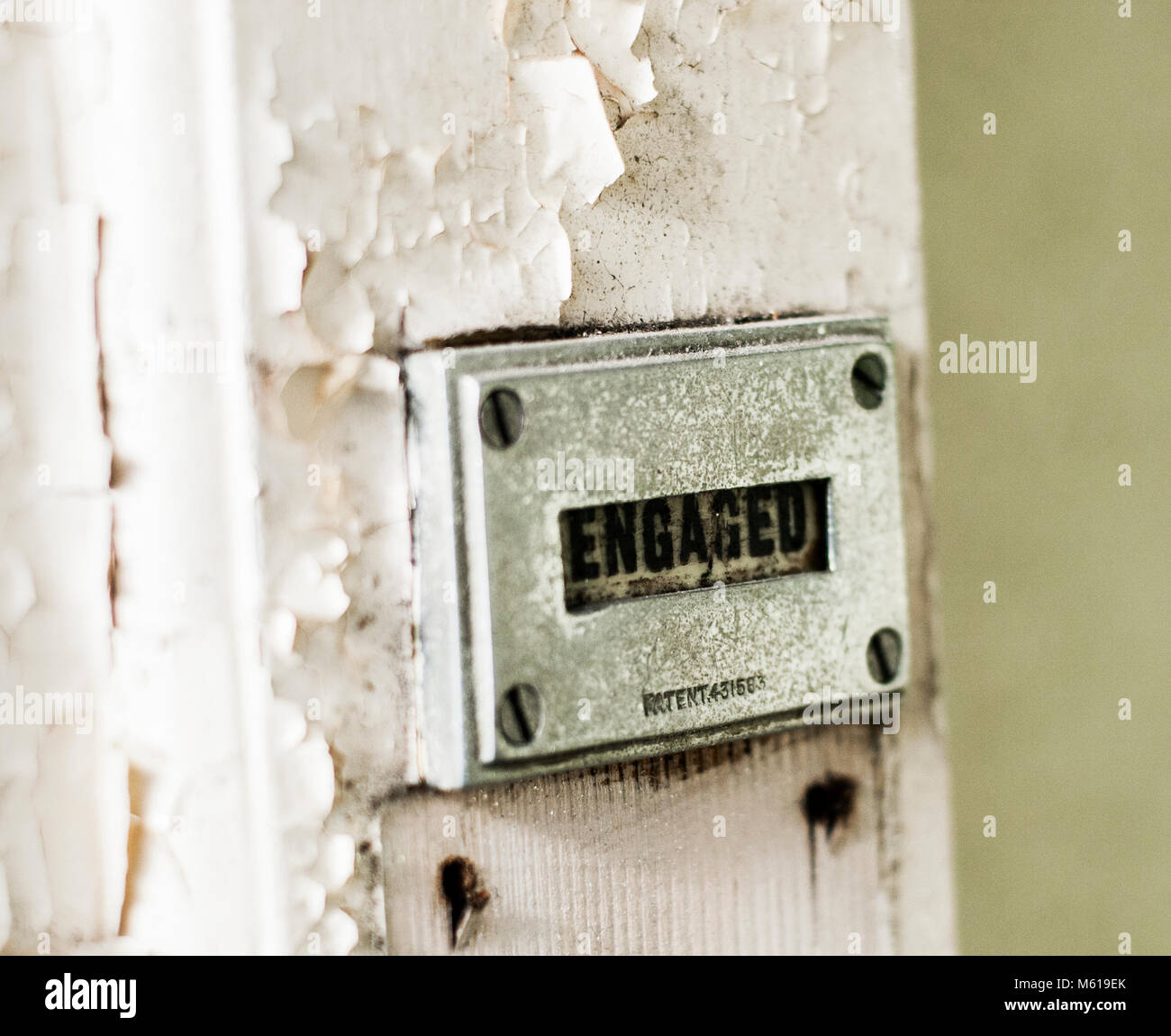 Toilet cubicle door hi-res stock photography and images - Alamy
