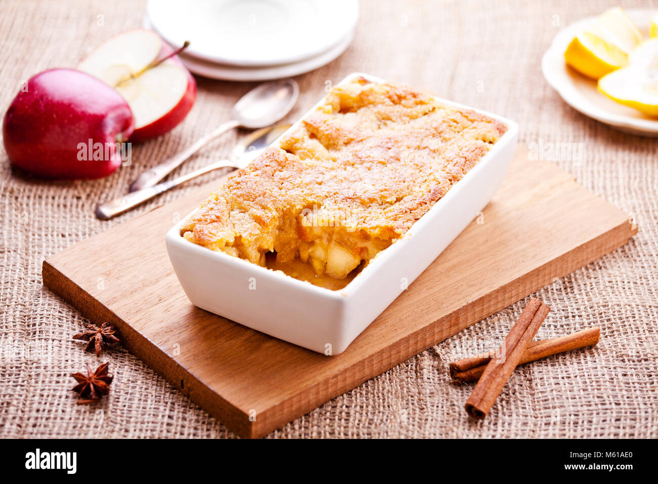Apple crumble ramekin hires stock photography and images Alamy