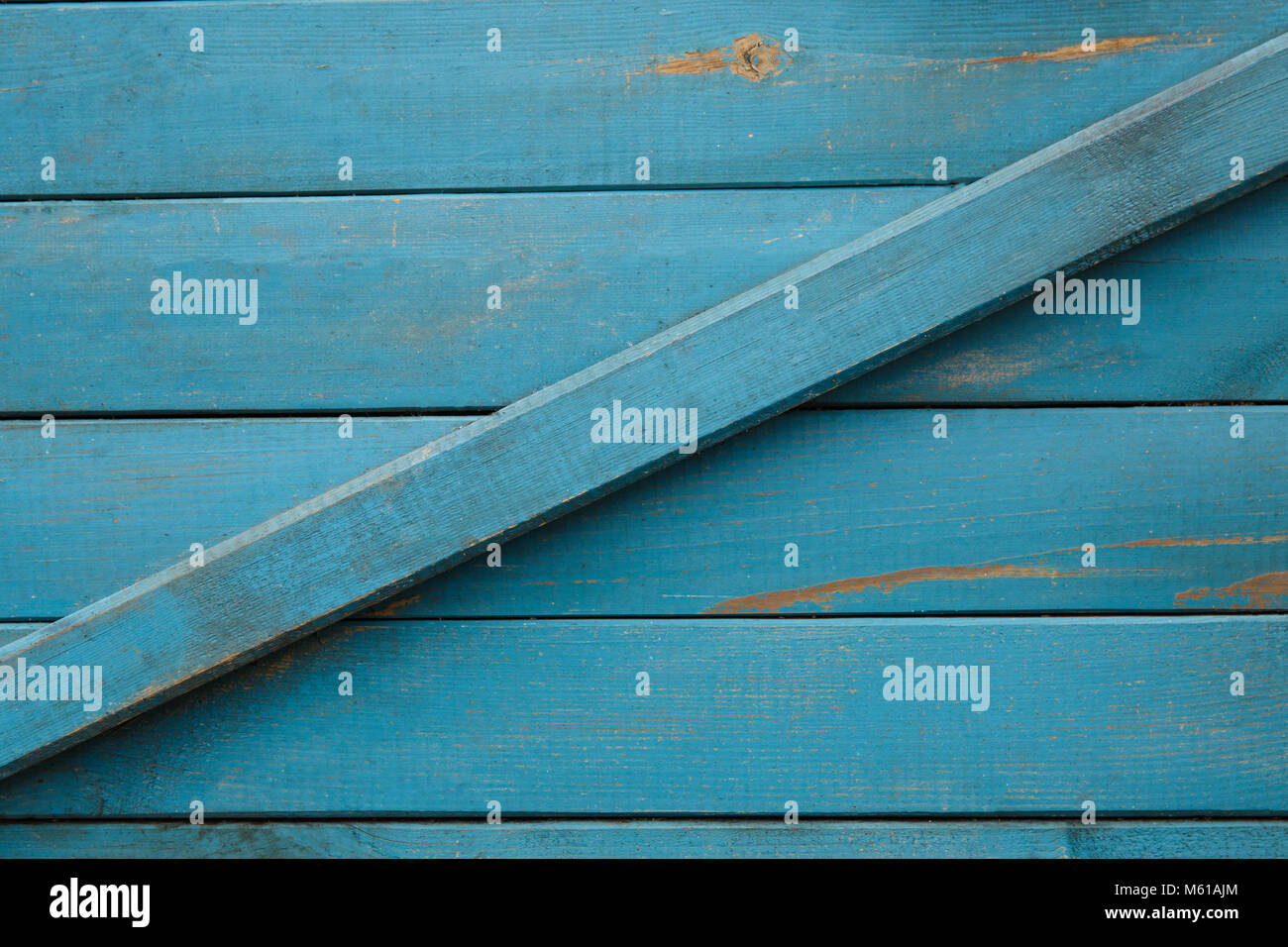 Vintage blue painted old wood board plank texture background Stock Photo Alamy