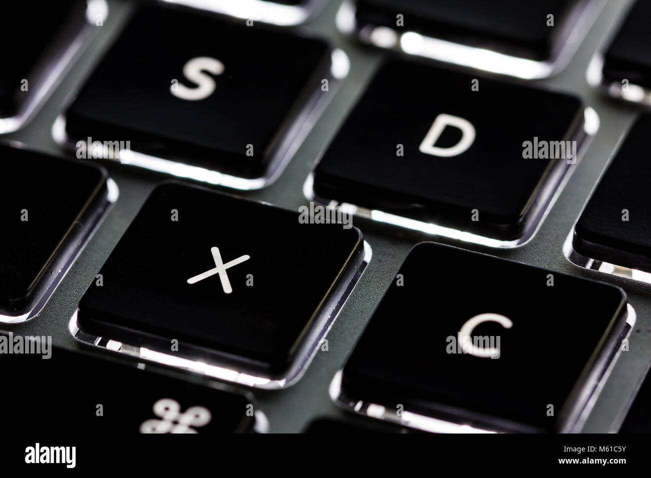 Keyboard of x hi-res stock photography and images - Alamy