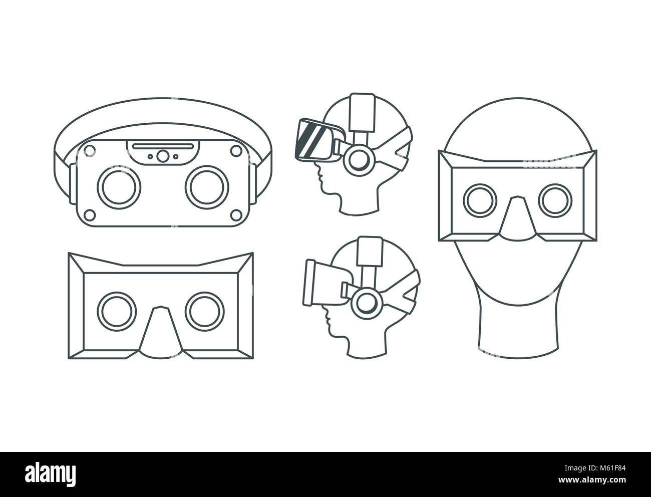 Virtual reality eye wear hi-res stock photography and images - Alamy