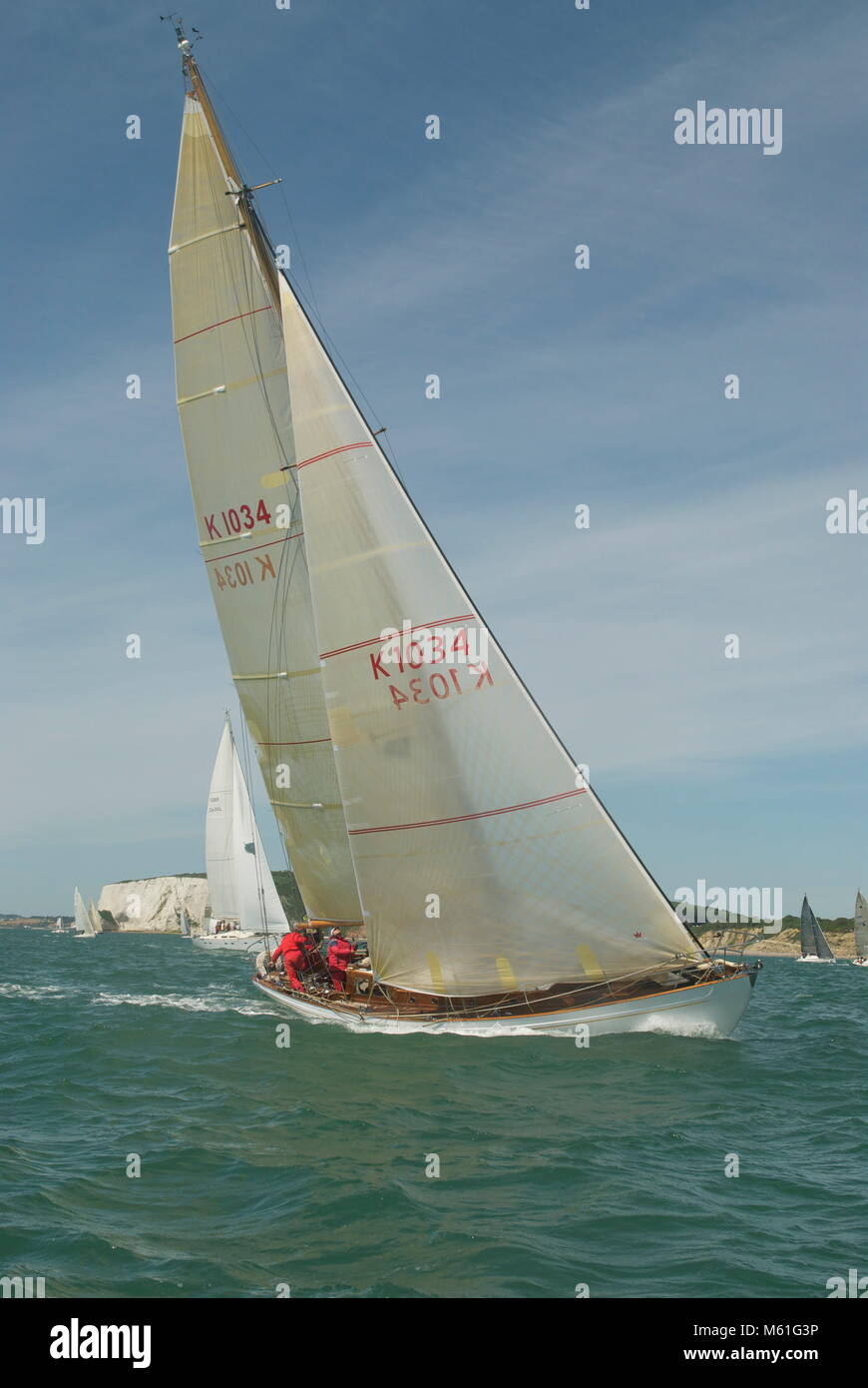 The 1954 Laurent Giles-designed bermudan sloop Cetewayo (ex-Zulu ...