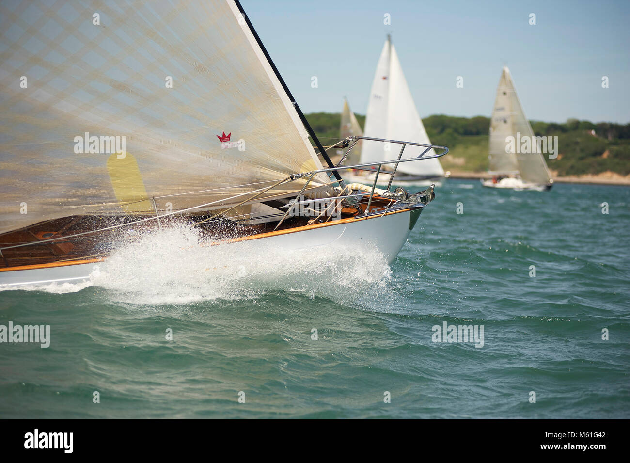 The 1954 Laurent Giles-designed bermudan sloop Cetewayo (ex-Zulu ...