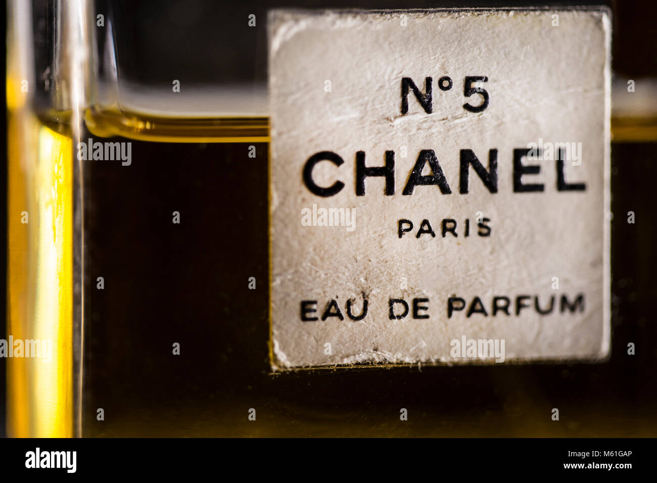 Chanel number 5 Stock Photo