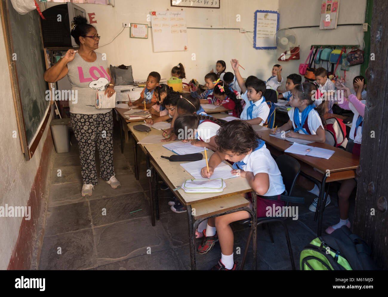 Elementary school in Trinidad, Cuba Stock Photo - Alamy Elementary school in Trinidad, Cuba Stock Photo - Alamy