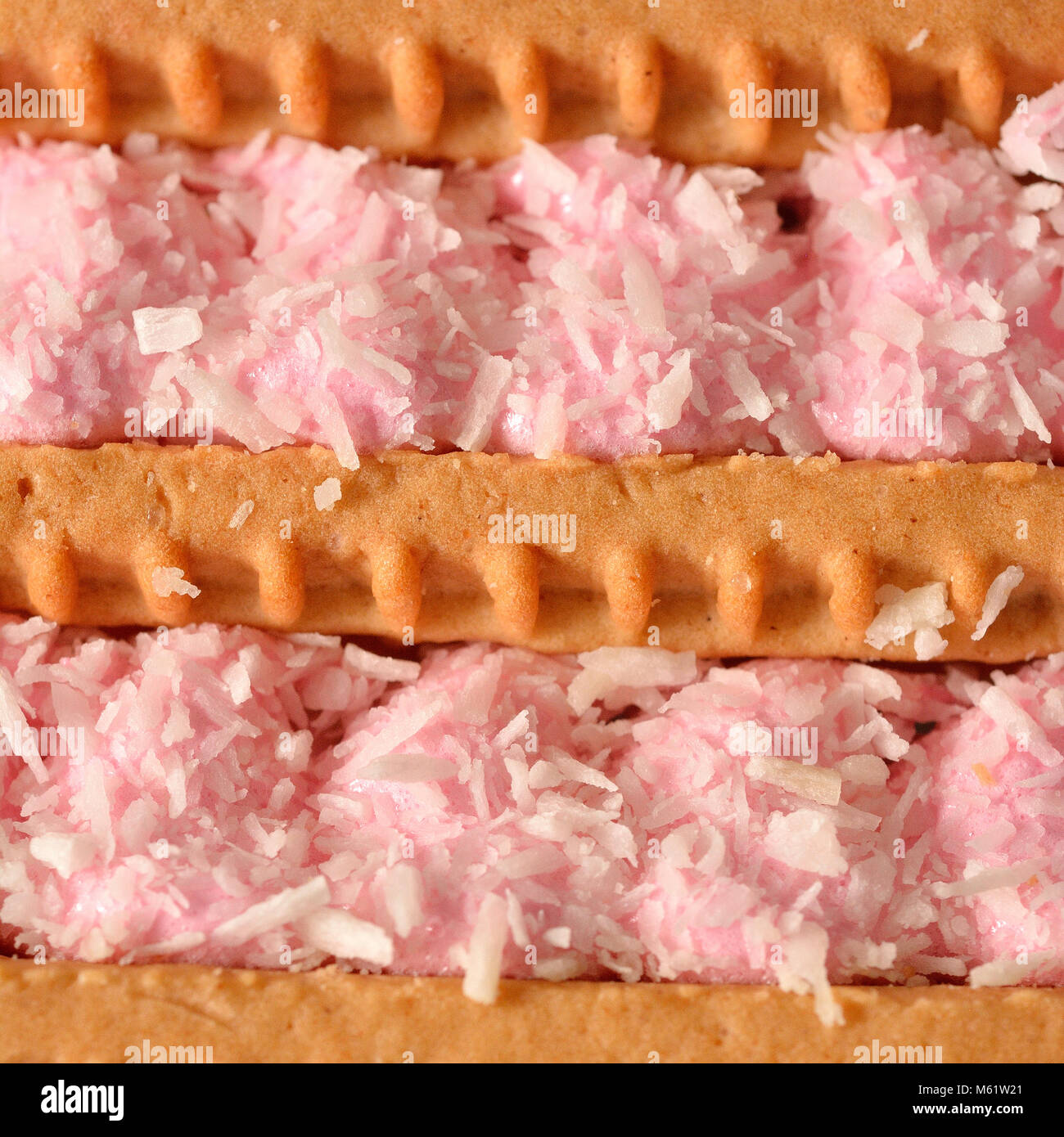 bolands jam mallow biscuits Stock Photo Alamy