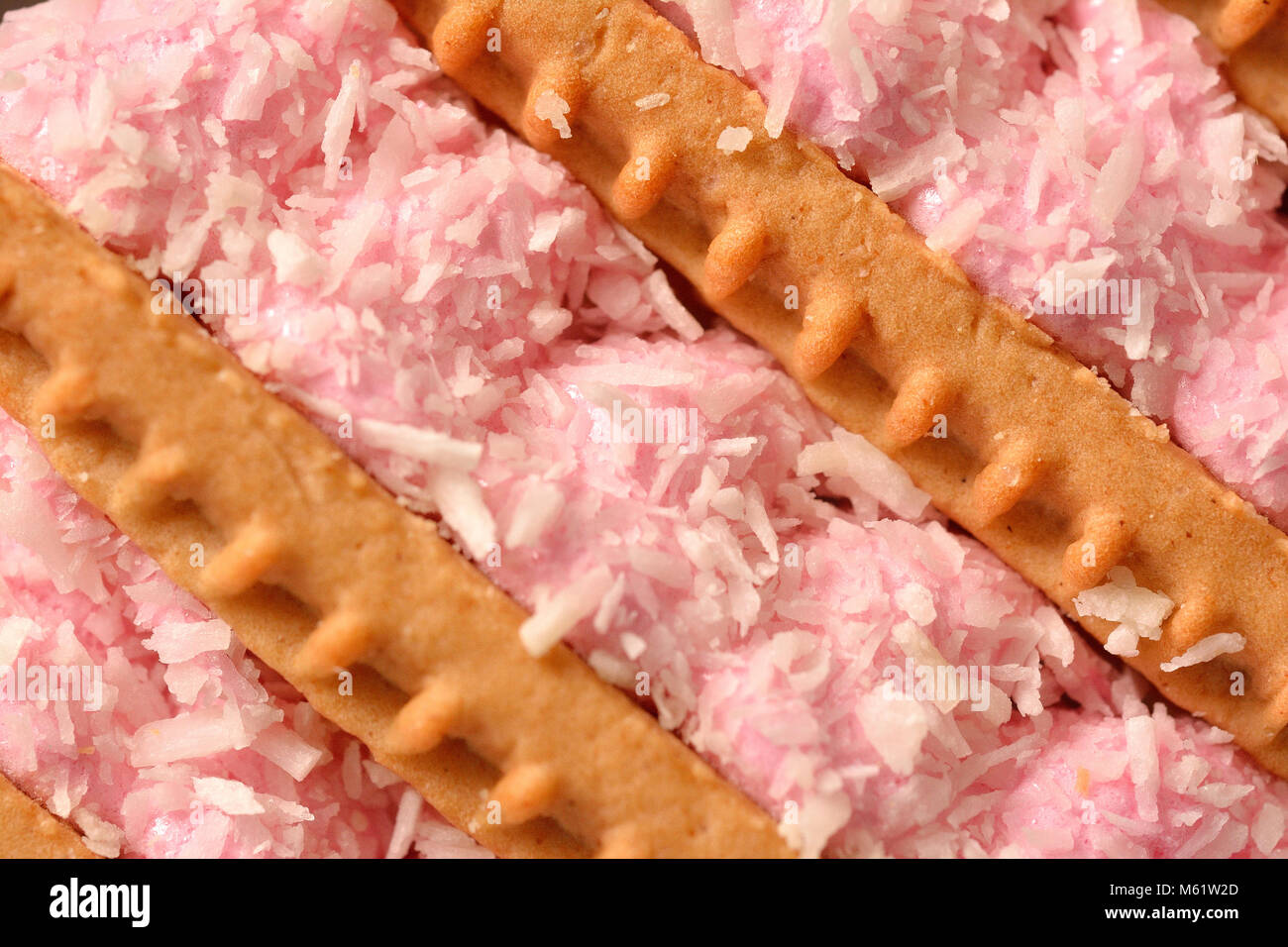 bolands jam mallow biscuits Stock Photo Alamy