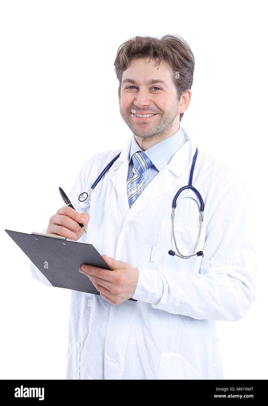 portrait of a smiling doctor Stock Photo - Alamy
