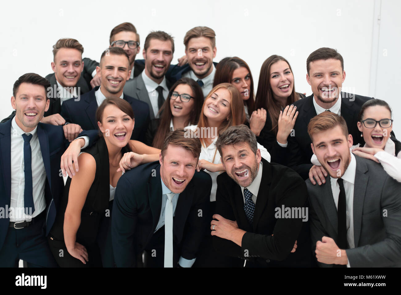 portrait of successful business team Stock Photo - Alamy