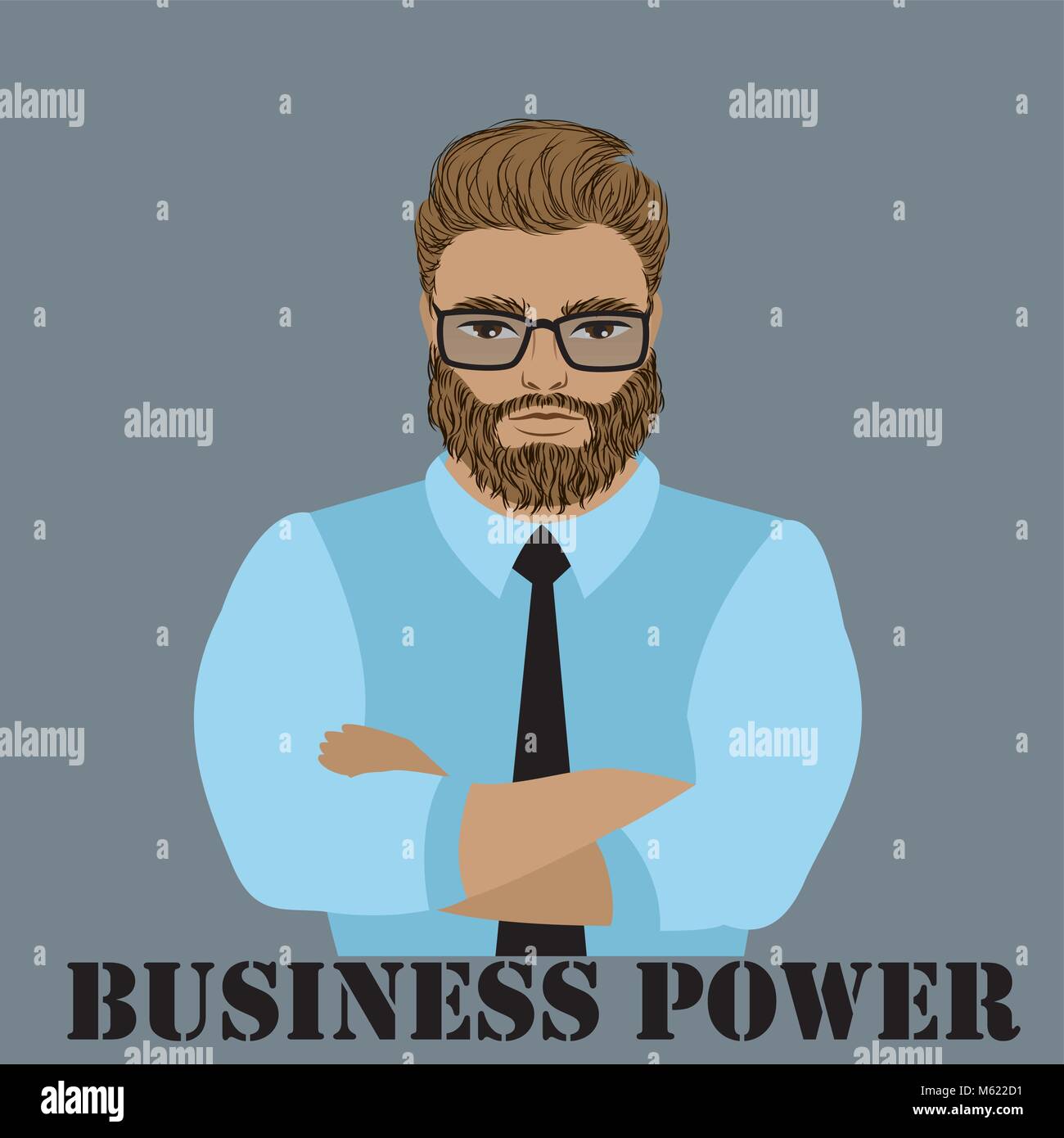 Successful businessman concept. Vector illustration Stock Vector Image ...