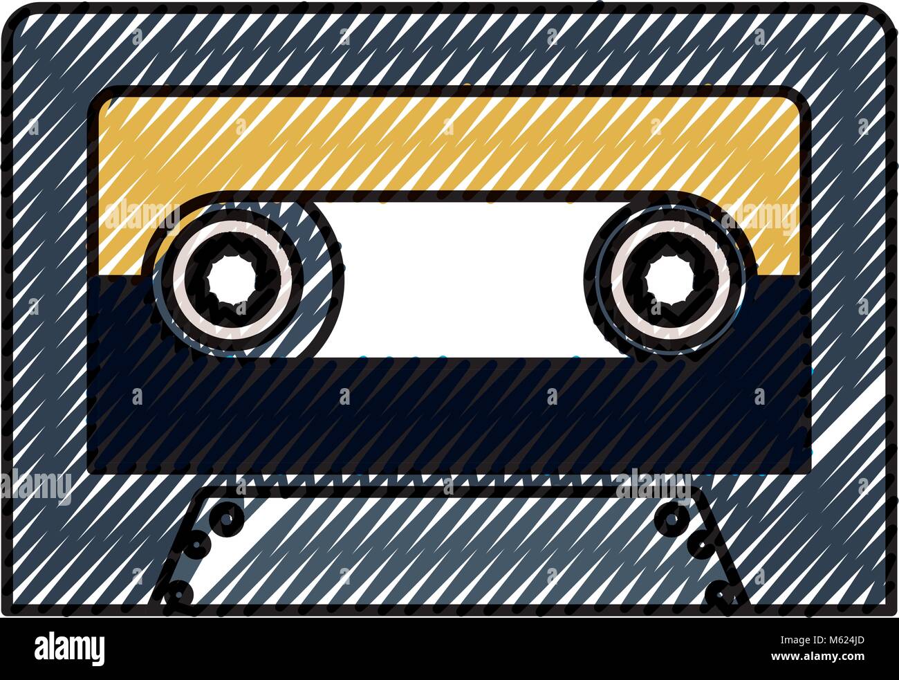 retro cassette isolated icon Stock Vector Image & Art - Alamy