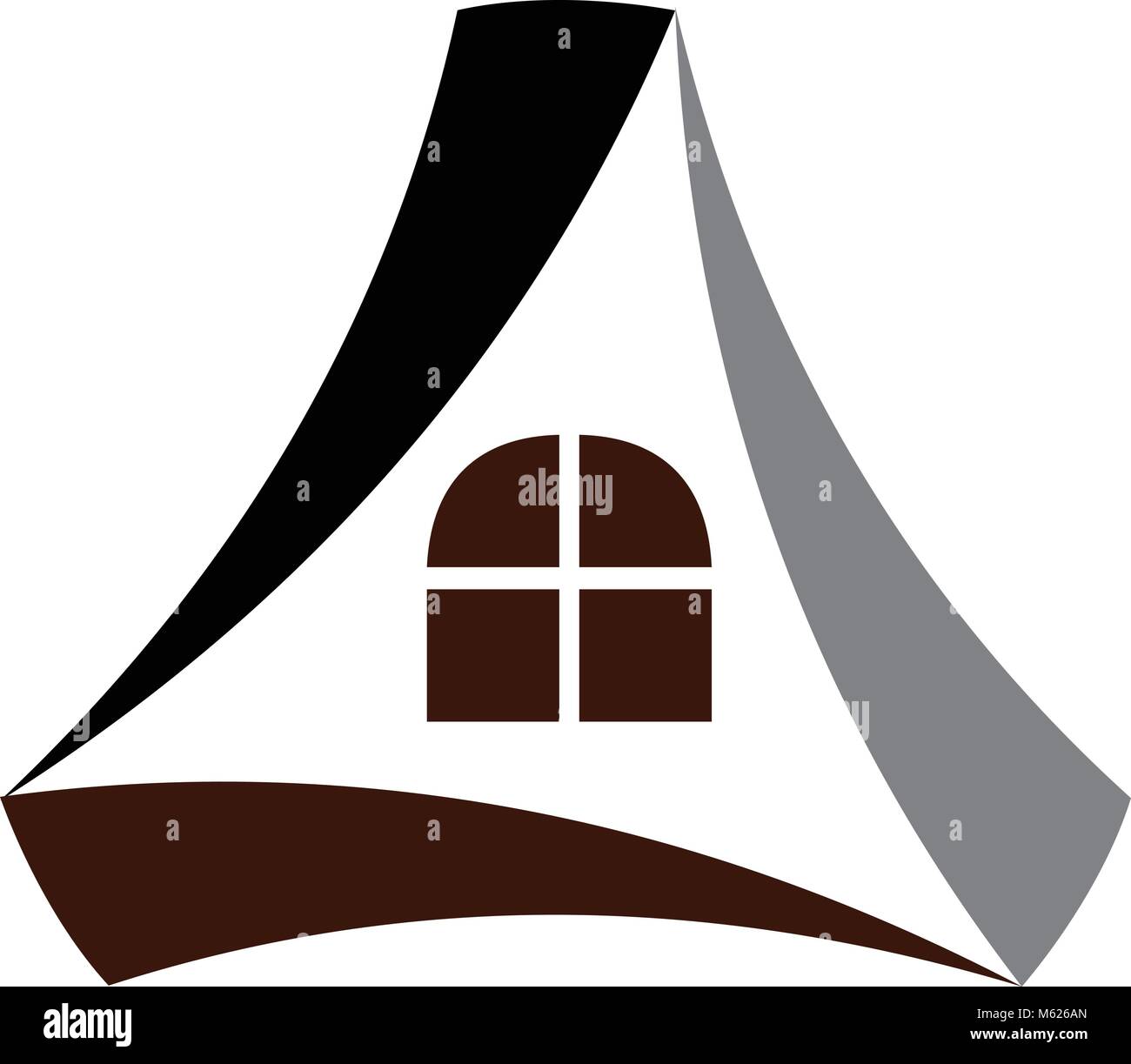 House Logo Design Template Vector Stock Vector Image & Art - Alamy