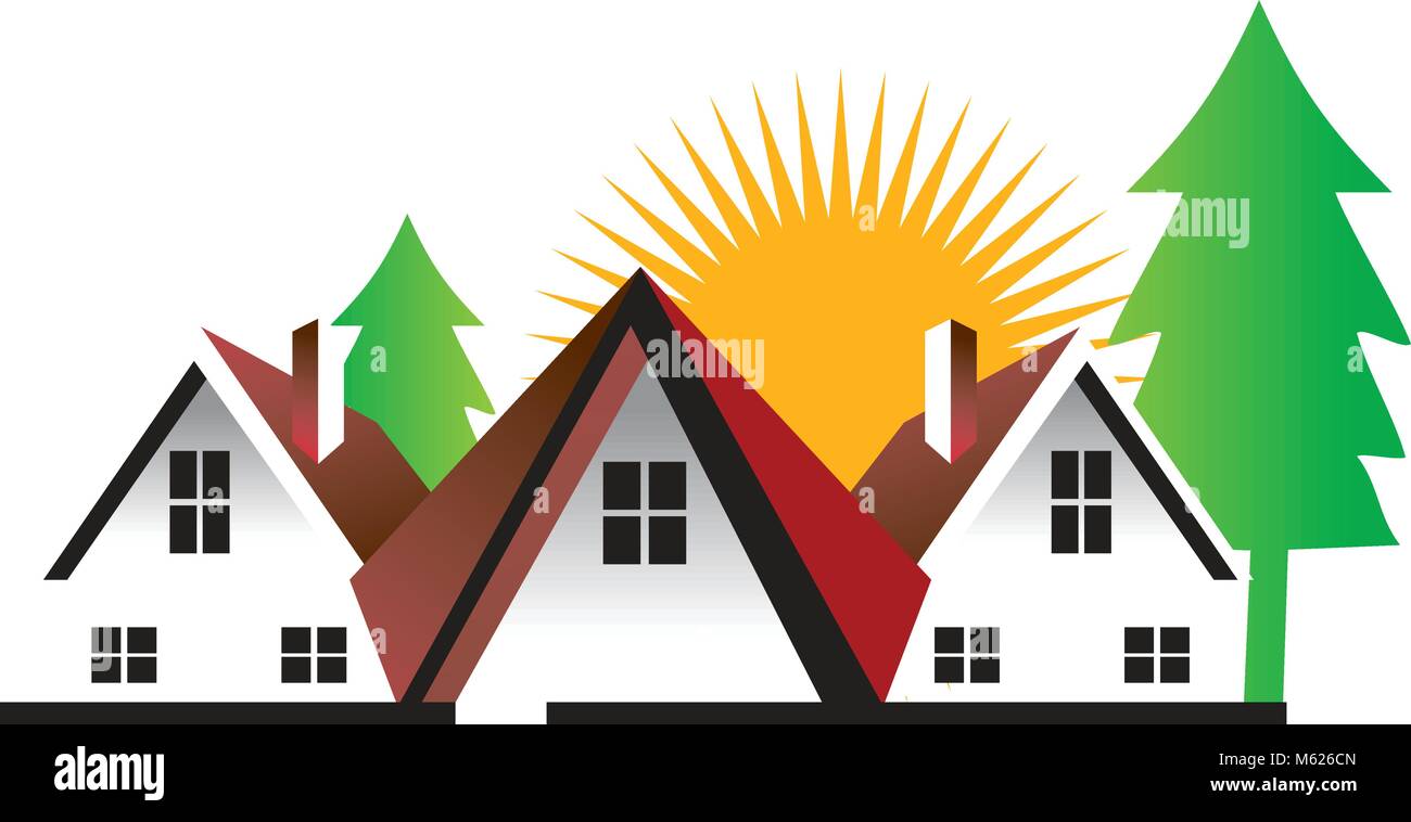 Real Estate Logo Design Template Vector Stock Vector Image & Art - Alamy