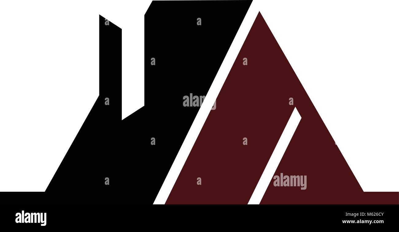 Roof House Vector Stock Vector Image & Art - Alamy
