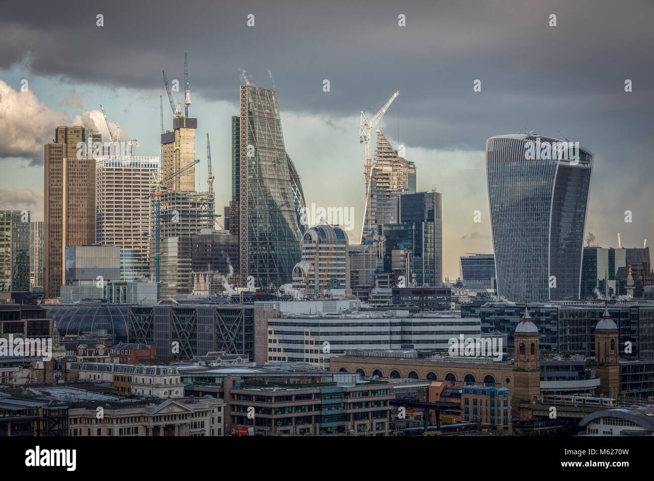 City of London View Stock Photo - Alamy