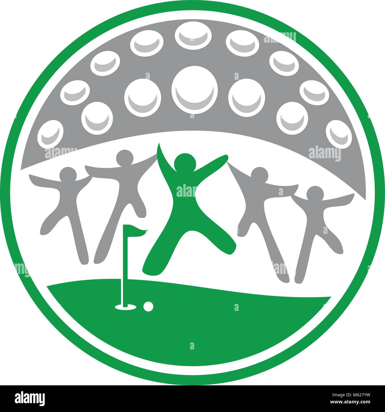 Golf Club Academy Stock Vector Image & Art Alamy
