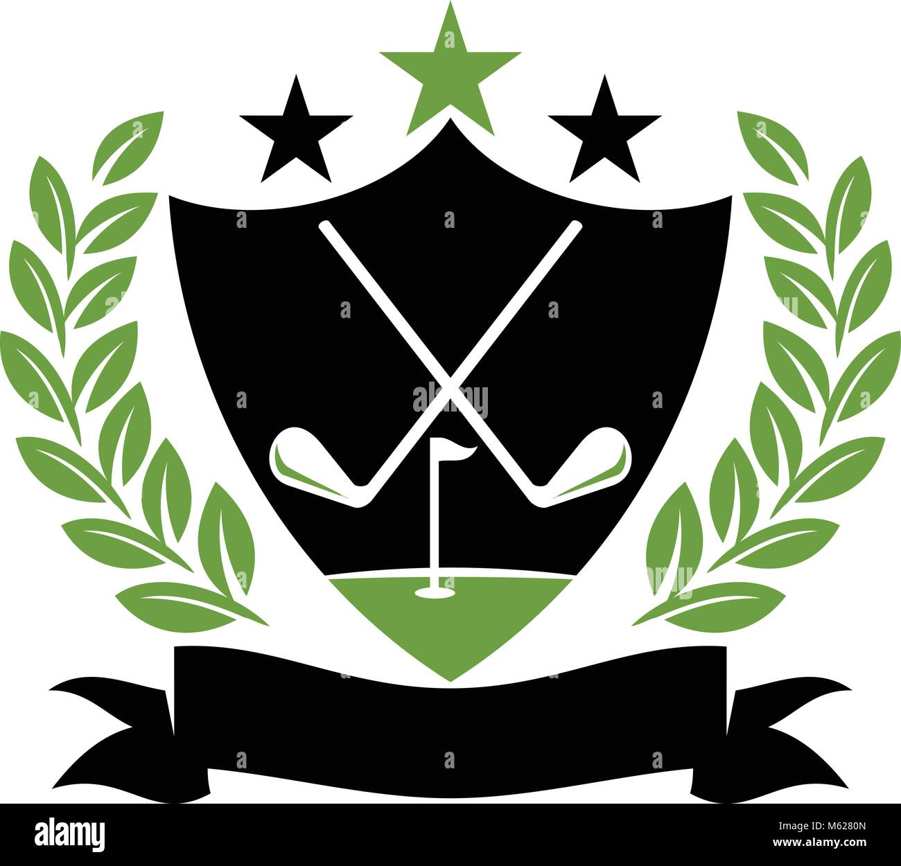 Golf Club Academy Stock Vector Image & Art Alamy