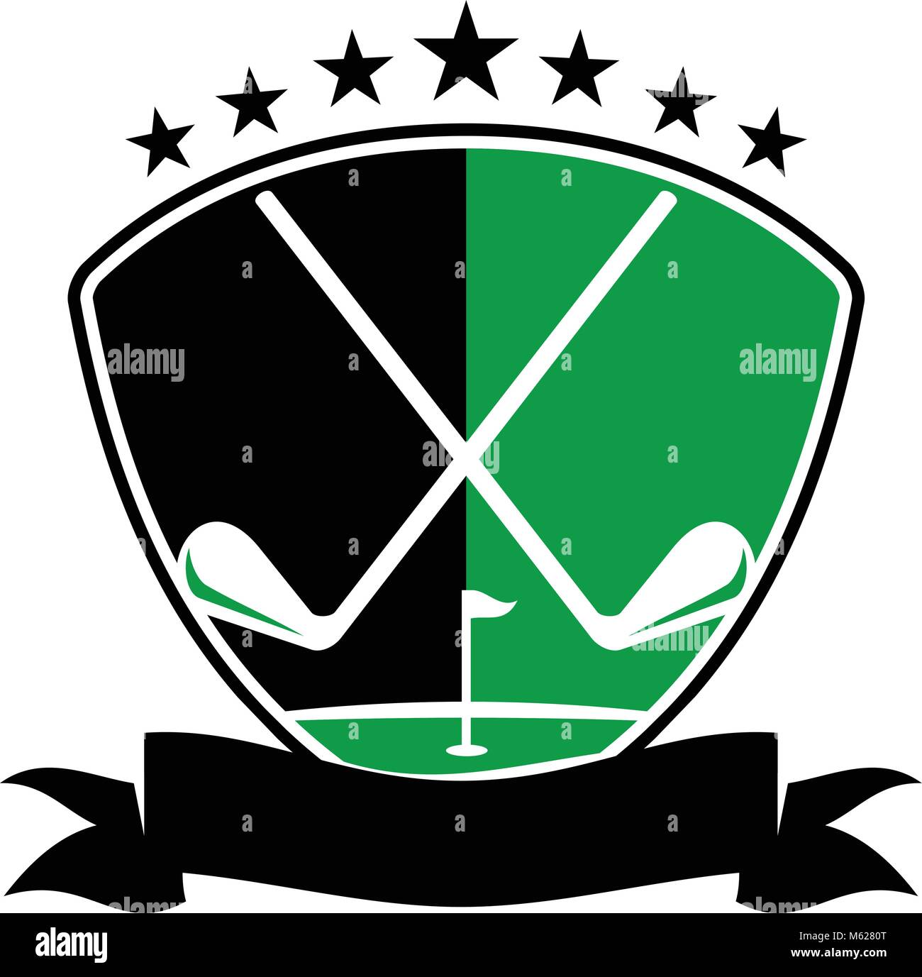 Golf Club Academy Stock Vector Image & Art Alamy