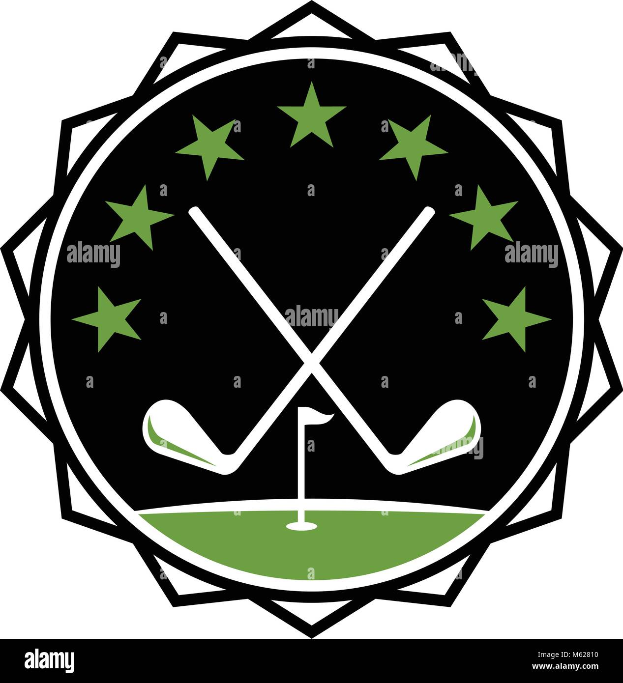 Golf Club Academy Stock Vector Image & Art Alamy