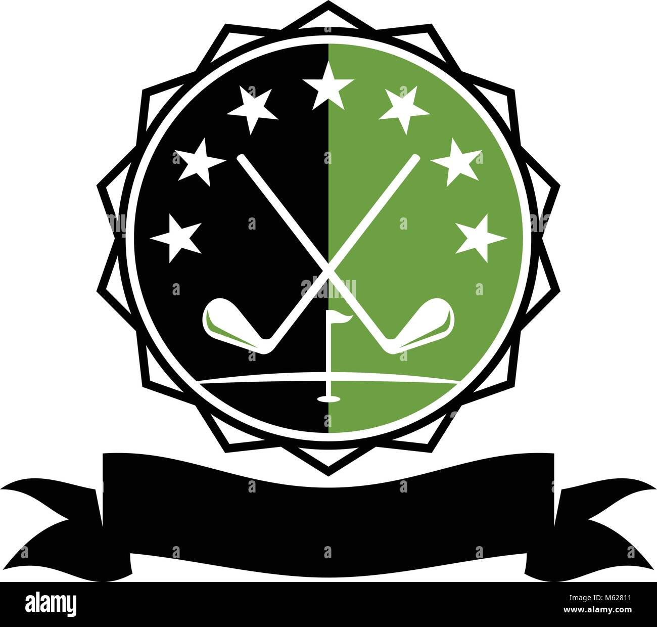 Golf Club Academy Stock Vector Image & Art Alamy