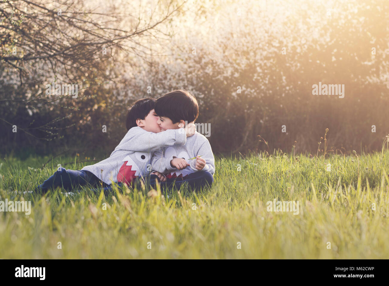 the-brothers-kiss-hi-res-stock-photography-and-images-alamy