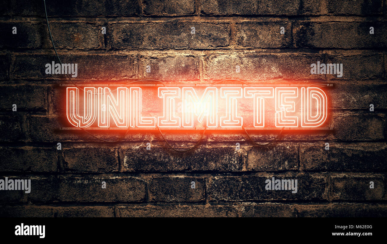 Unlimited sign hires stock photography and images Alamy