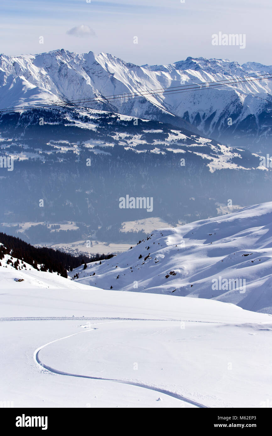 Swiss Alps in Flims Switzerland Stock Photo - Alamy