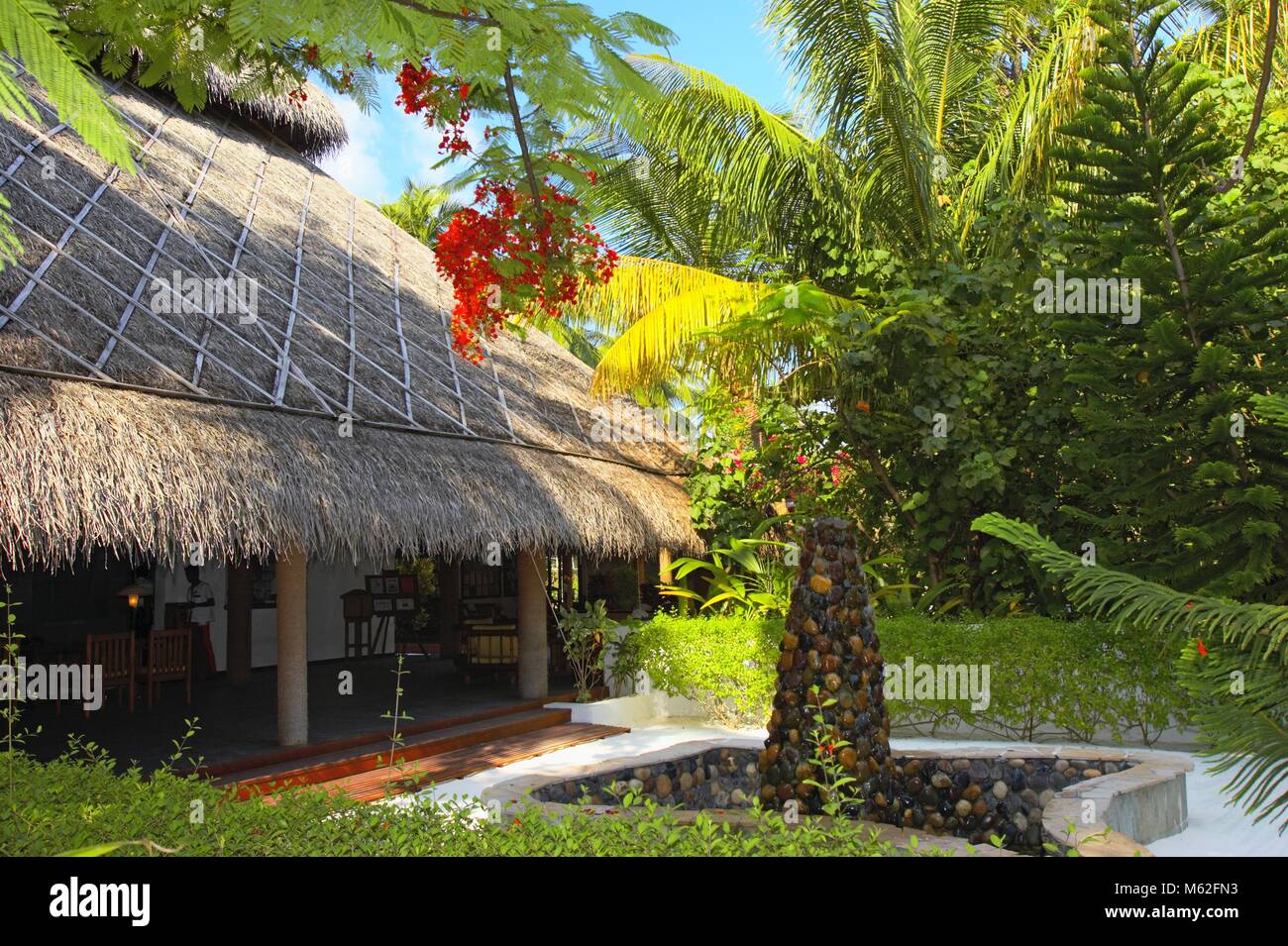 Dream tropic hotel, Maldives Stock Photo Alamy