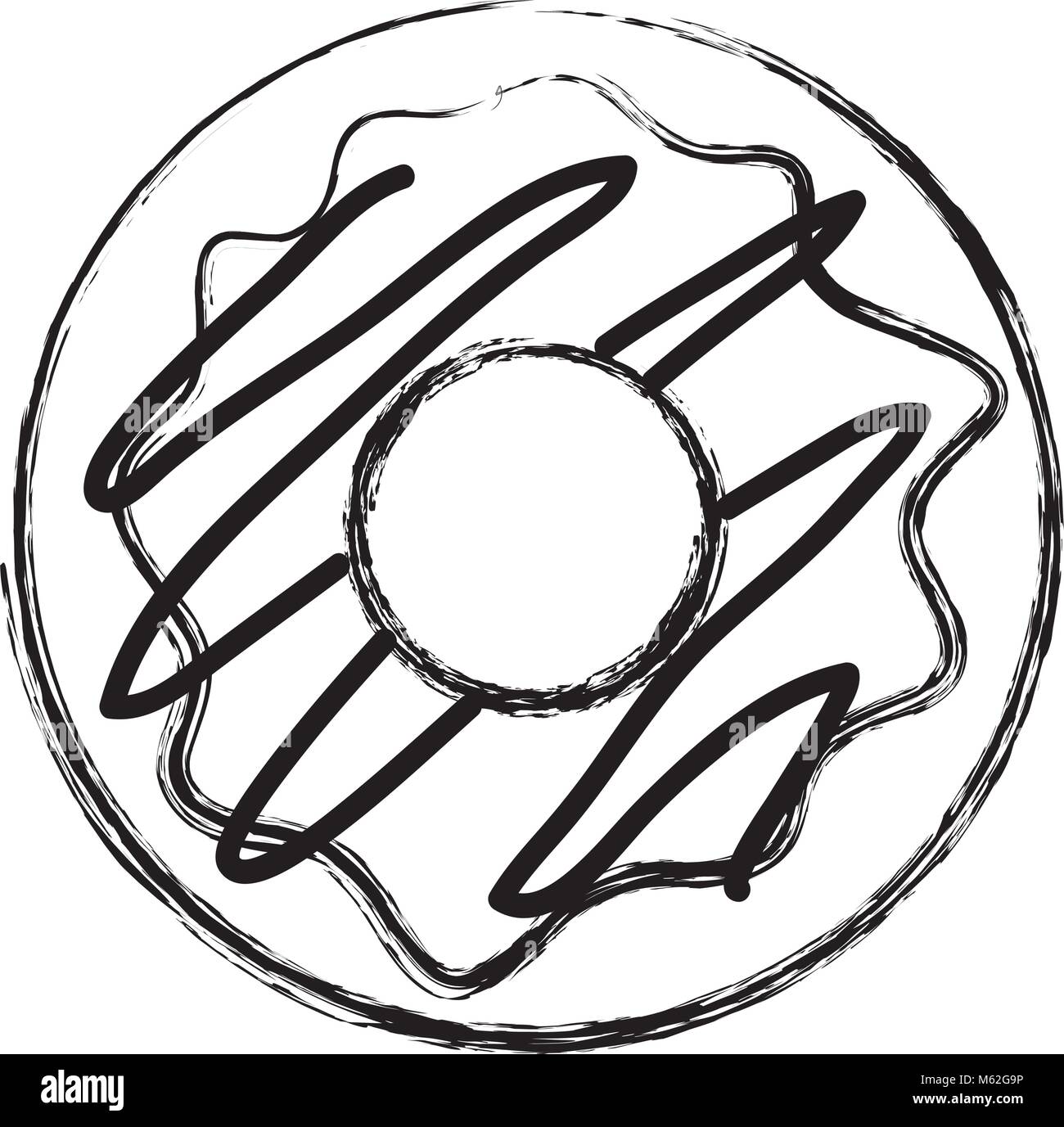 delicious and sweet donut Stock Vector Image & Art - Alamy