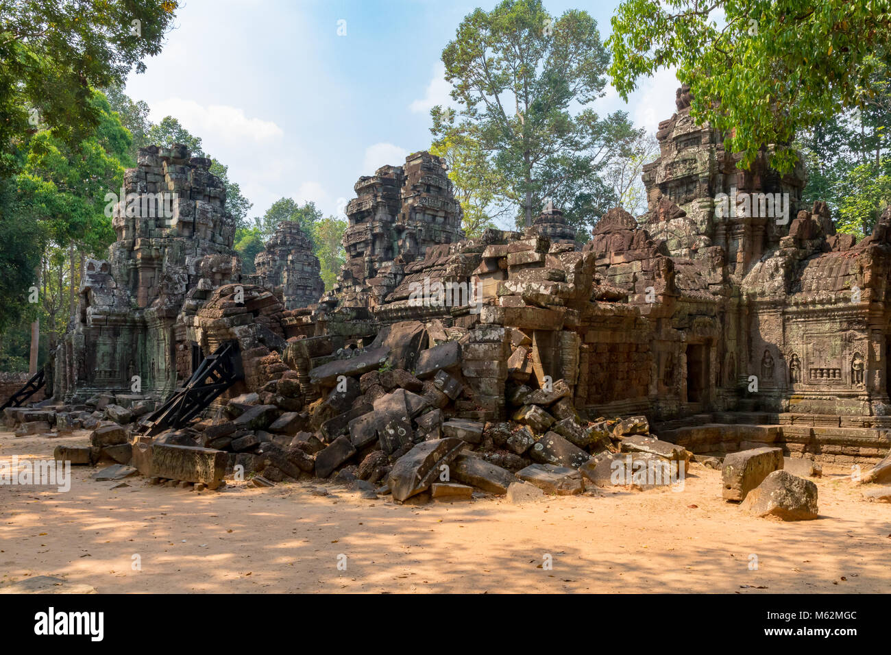 Ta Som Temple Angkor Siem Reap Cambodia February 25, 2018 Ta Som, one ...