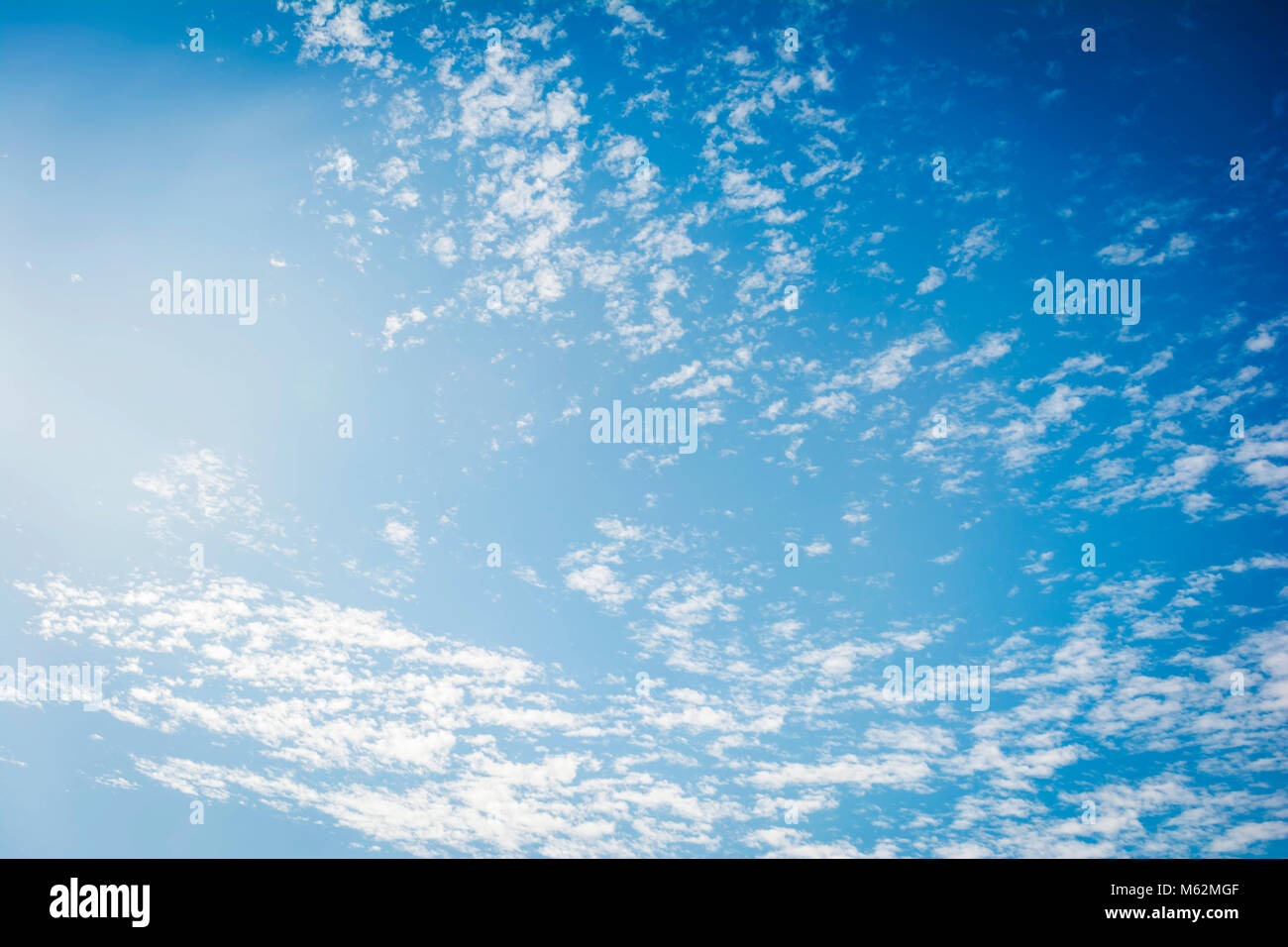 blue sky with cloud Stock Photo