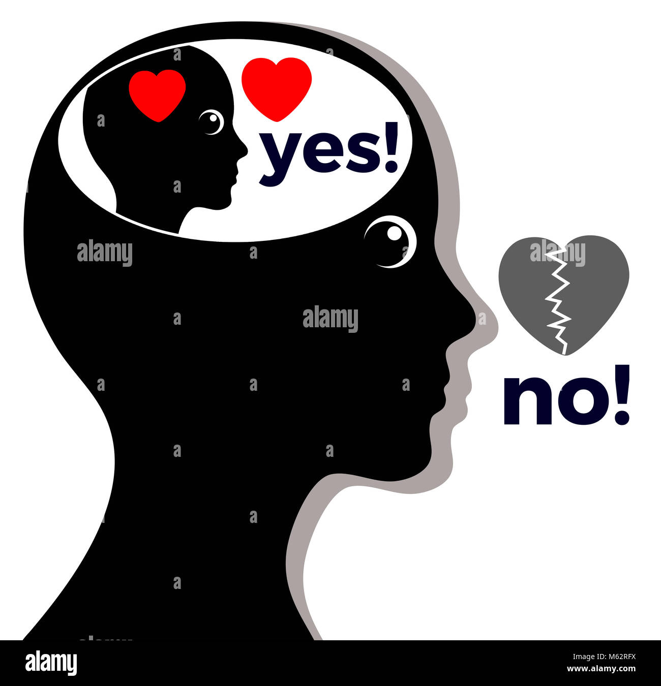 Self Deception High Resolution Stock Photography And Images Alamy