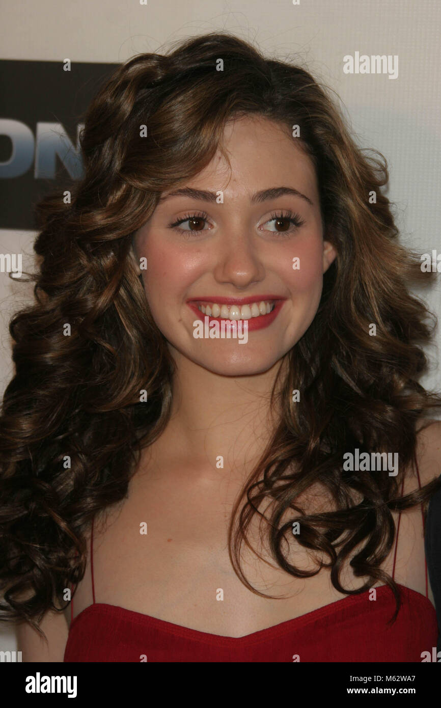 2006 FILE PHOTO EMMY ROSSUM Photo By John Barrett-PHOTOlink Stock Photo ...