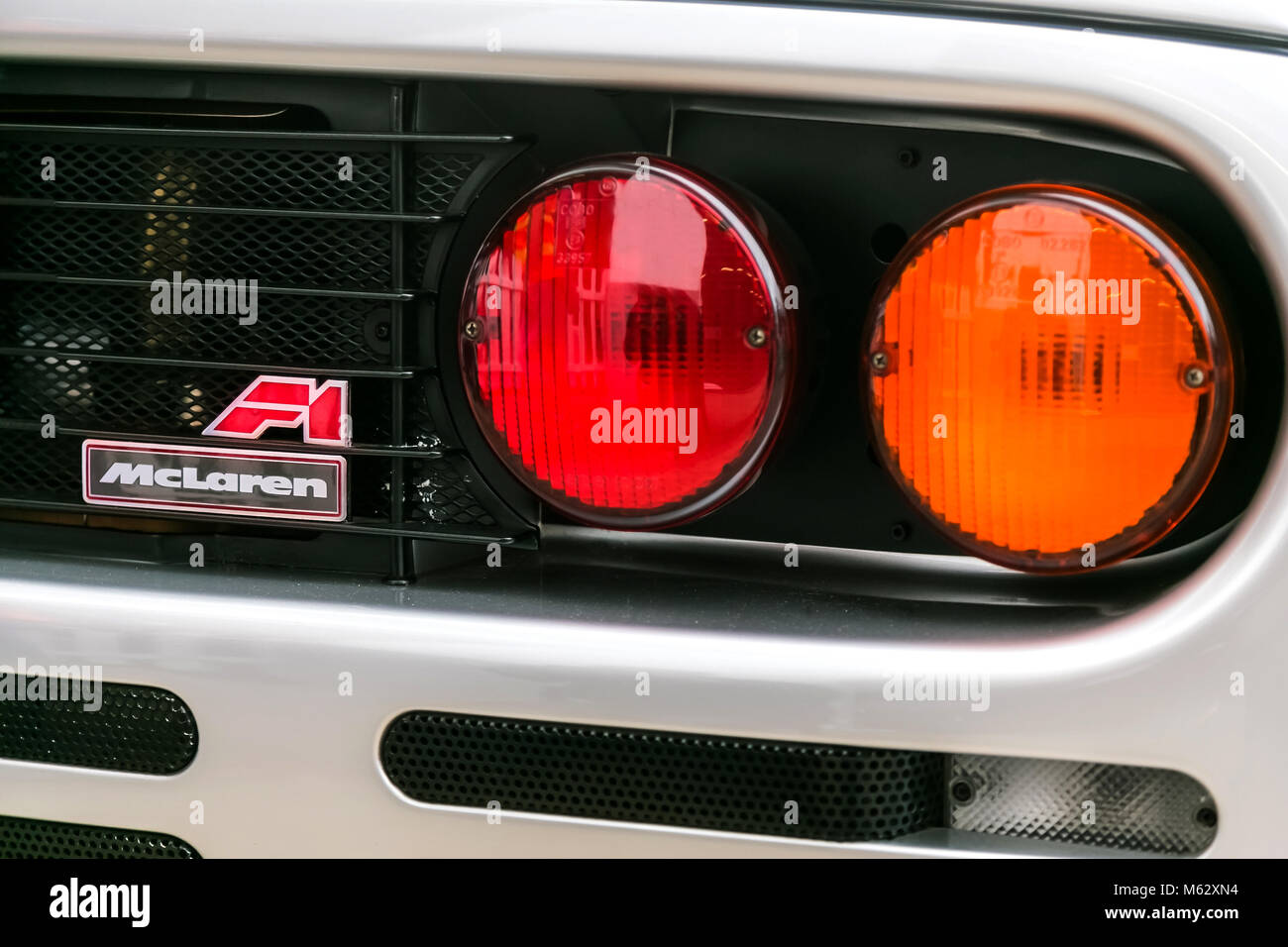 of the of a McLaren F1 Sports Car Stock Photo - Alamy