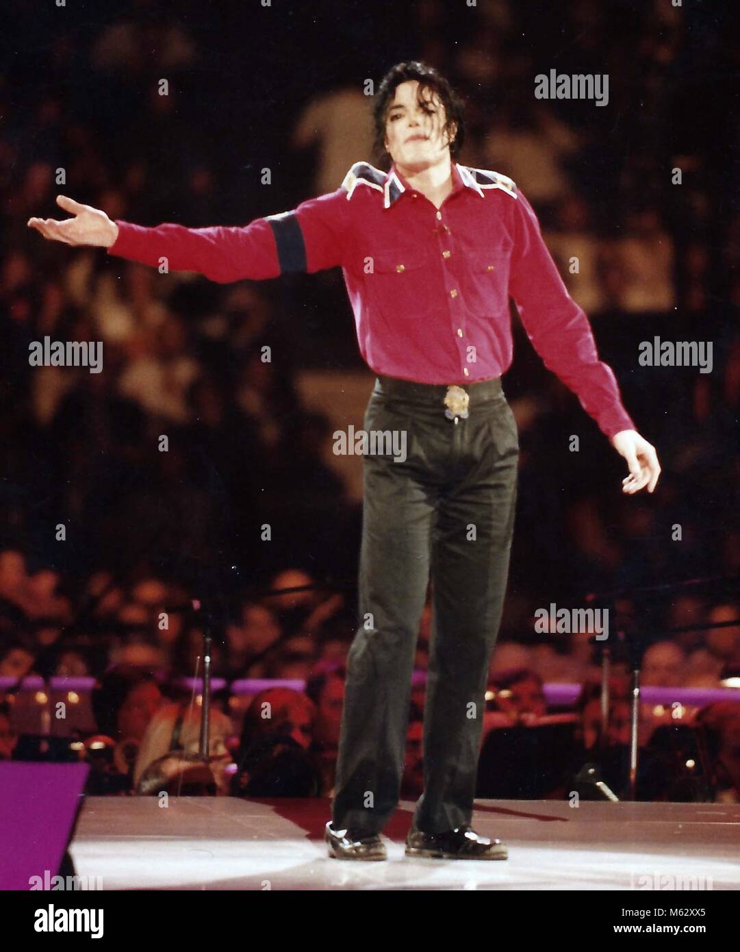 1993 FILE PHOTO Michael Jackson Photo By John Barrett-PHOTOlink Stock Photo