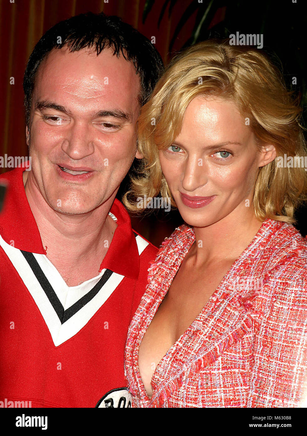 New York City 2003 FILE PHOTO QUENTIN TARANTINO AND UMA THURMAN Photo ...