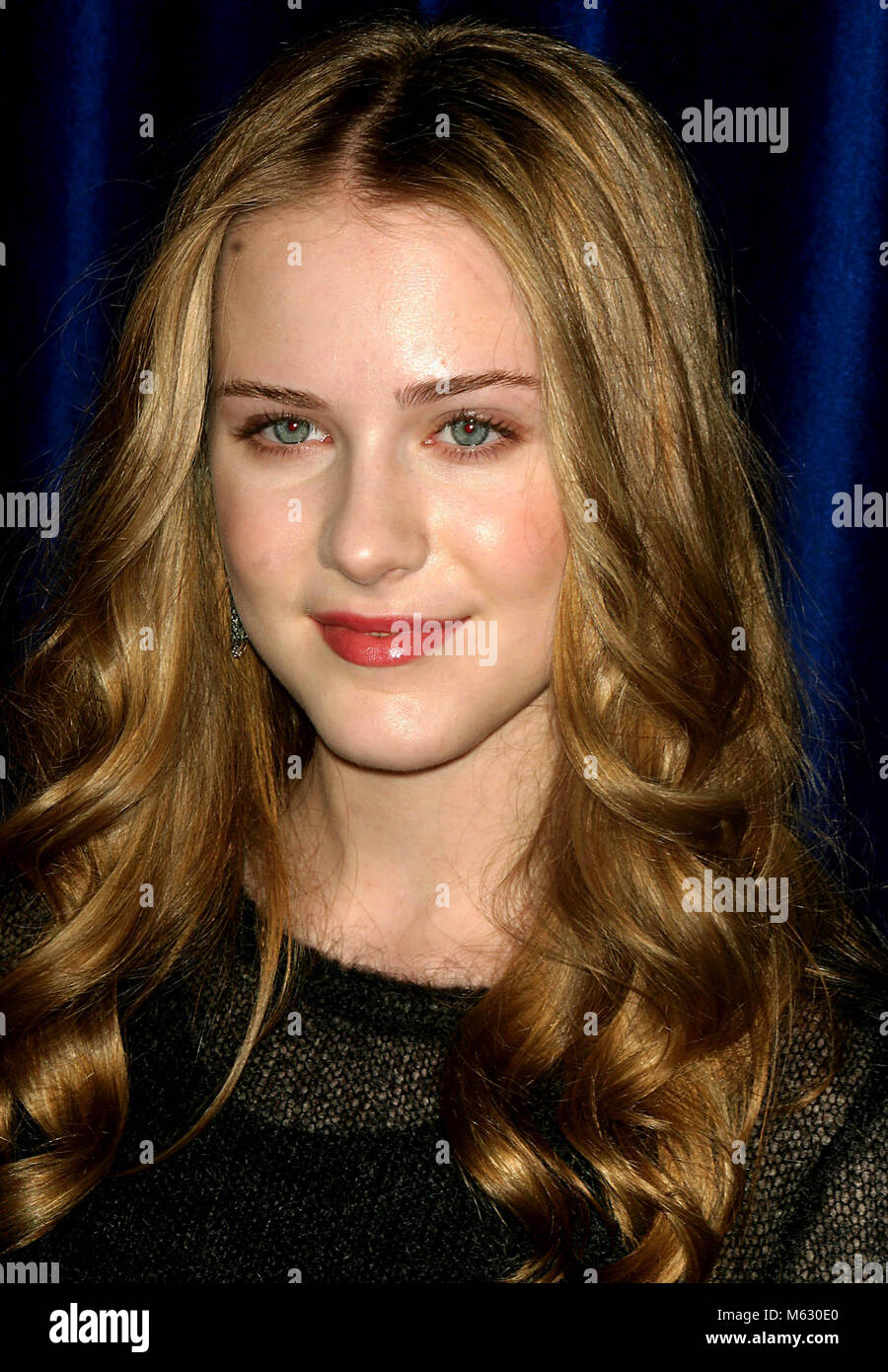 New York City 2003 FILE PHOTO EVAN RACHEL WOOD Photo By John Barrett ...