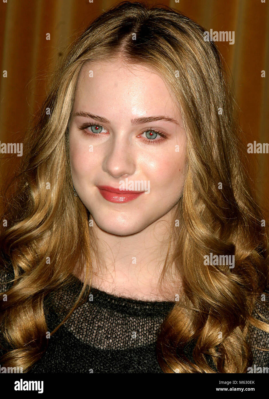New York City 2003 FILE PHOTO EVAN RACHEL WOOD Photo By John Barrett ...