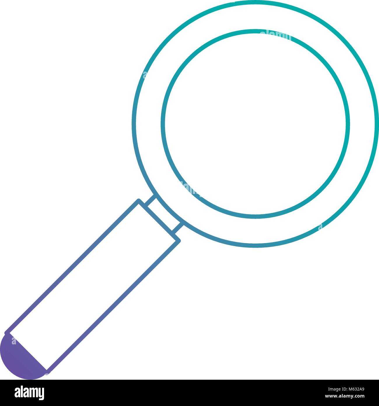 search magnifying glass icon vector illustration design Stock Vector ...