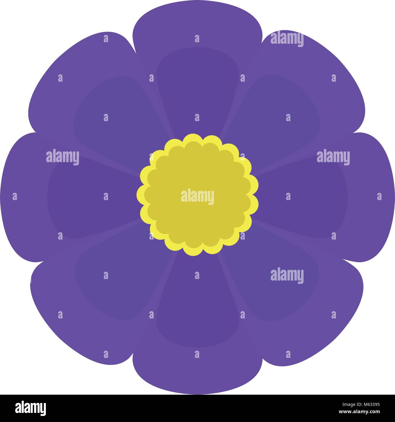 Cute flower icon Stock Vector Image & Art - Alamy