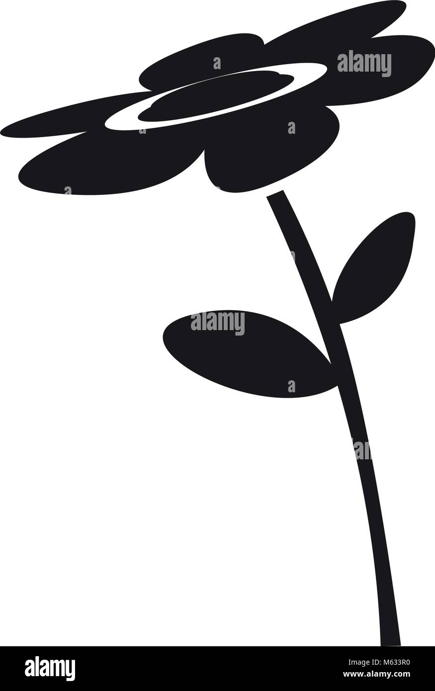 Cute flower icon Stock Vector Image & Art - Alamy
